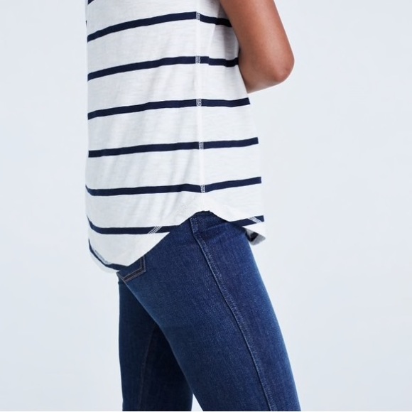 Madewell Whisper Cotton Crewneck Tee - Picture 2 of 3